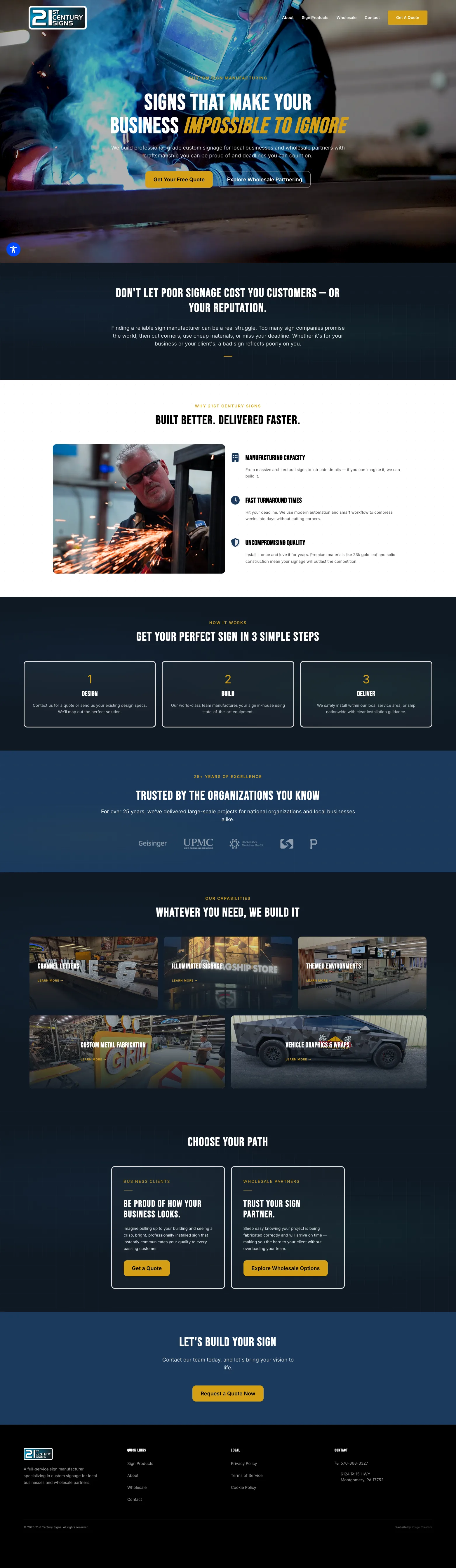 21st Century Signs website